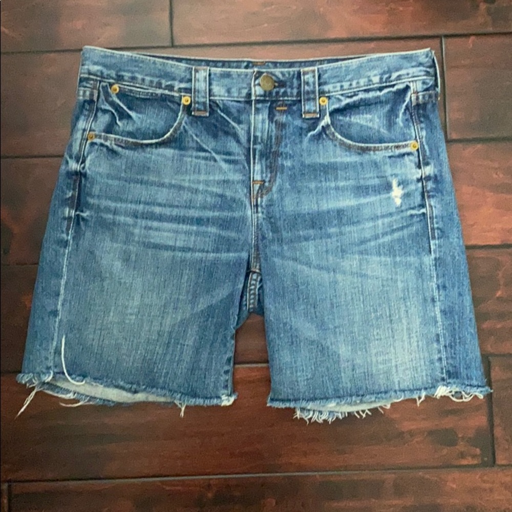Jcrew cutoff denim shorts